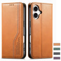 Magnetic Leather Wallet Card Phone — Swuffy