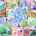 Cartoon Ins Drink Stickers Aesthetic — Swuffy
