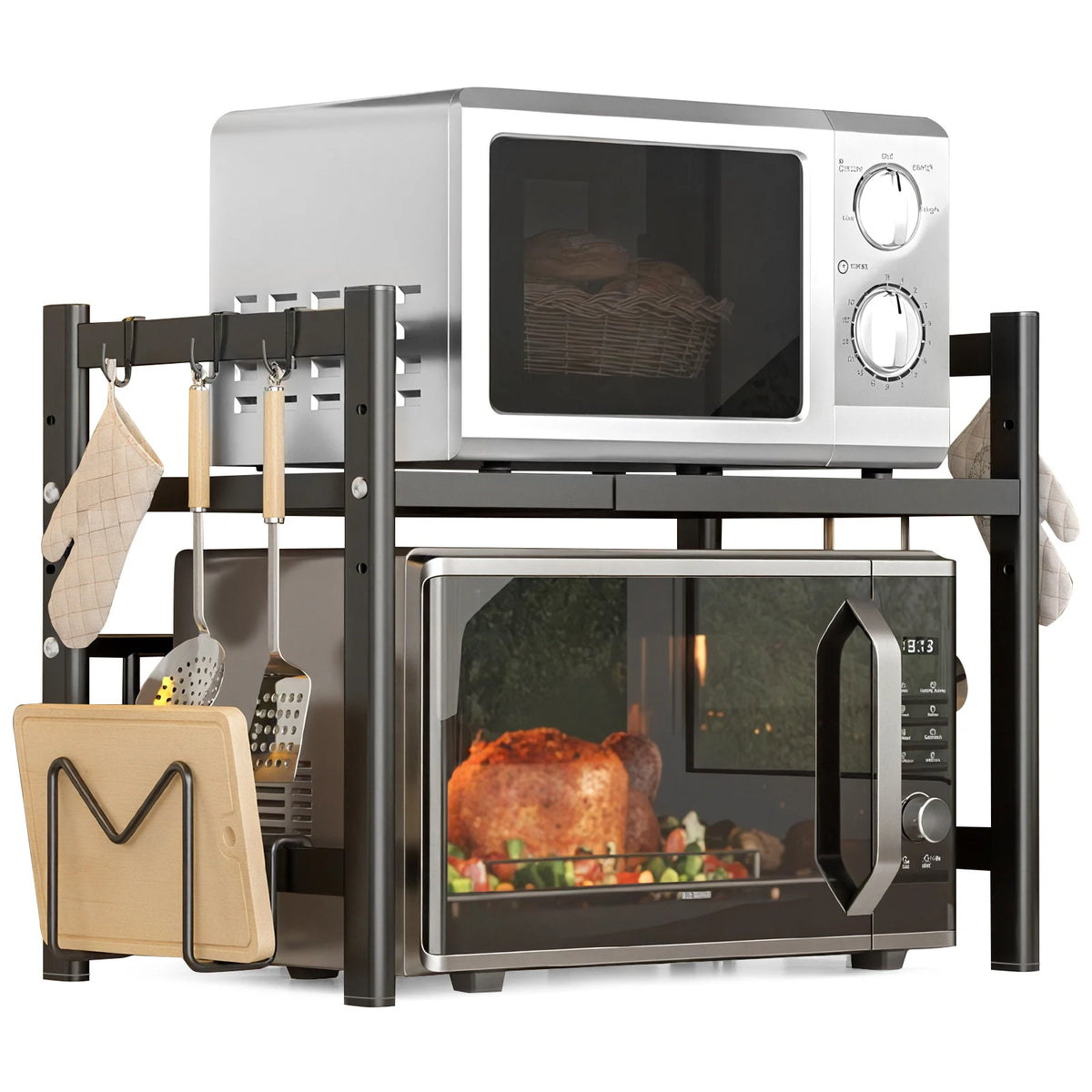 Expandable Microwave Shelf Microwave Oven — Swuffy