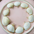 Natural Shell Gold Pendant Bohemian — Swuffy