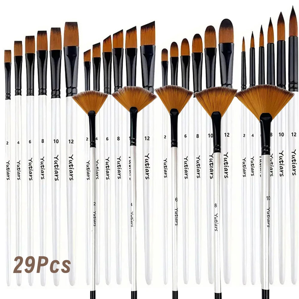 Artist Brush Functional Nylon Bristles — Swuffy