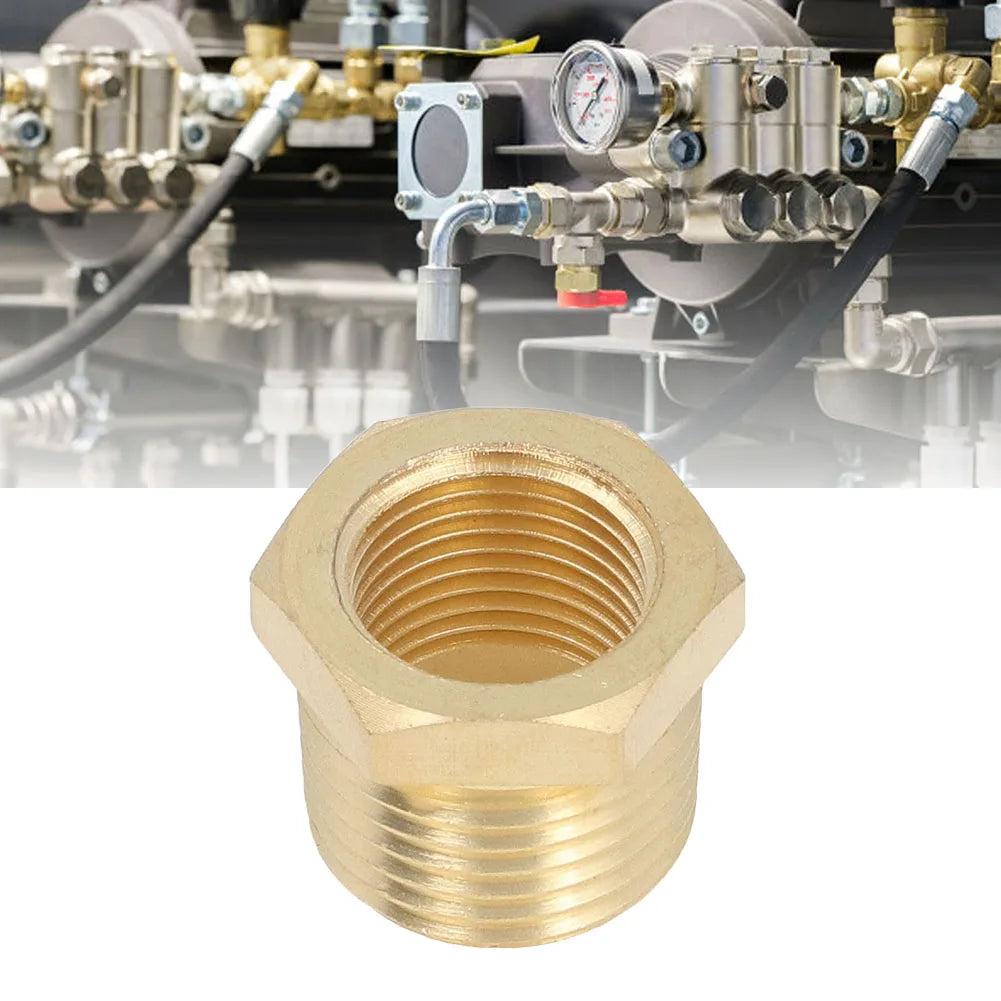 Brass Pipe Adapter Fitting Reducing — Swuffy