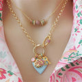 Valentine Day Enamel Heart Shaped — Swuffy
