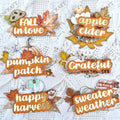 Kscraft Fall Sentiments Cutting Dies — Swuffy
