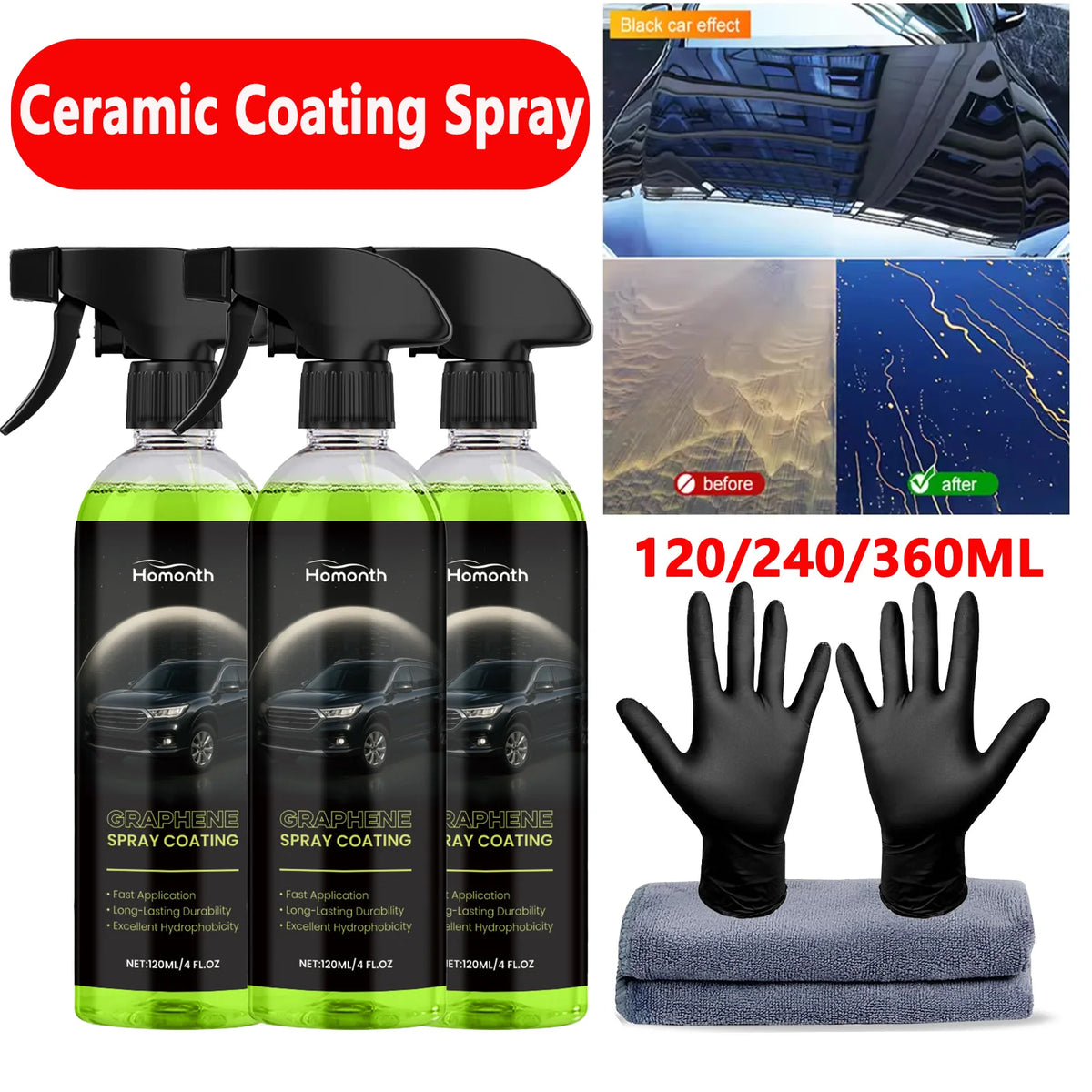 Car Graphene Ceramic Nano Spray — Swuffy