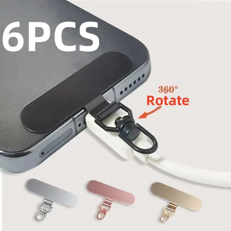 Rotating Phone Gasket Lanyard Stainless — Swuffy