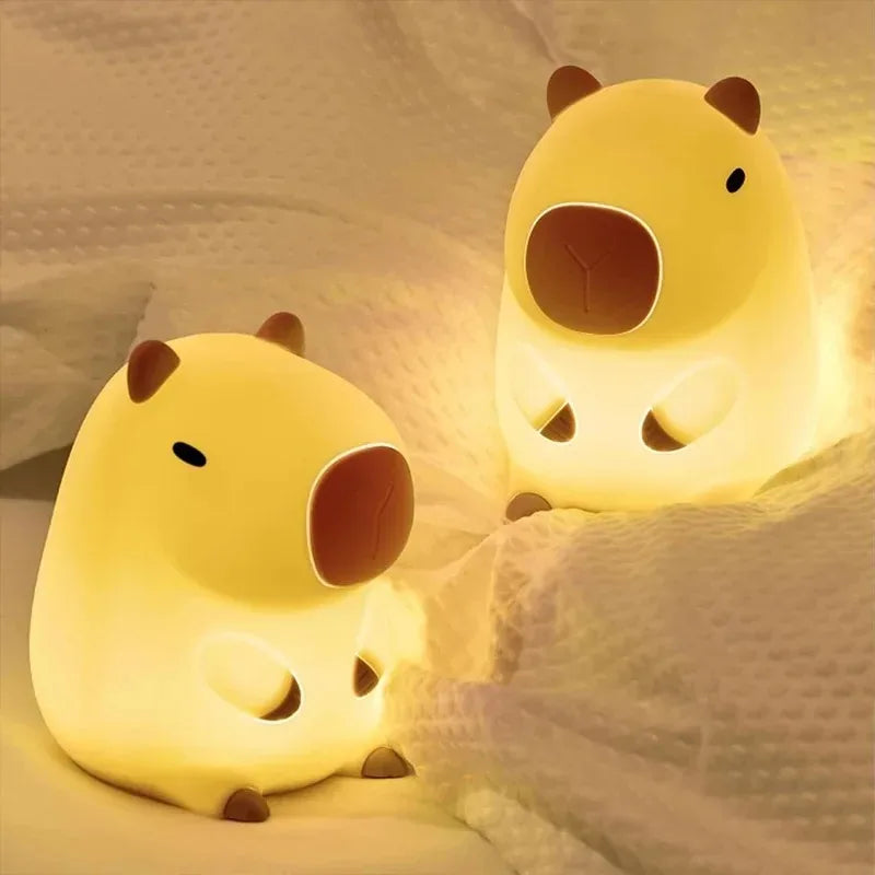 Pet Capybara Night Light Cartoon — Swuffy