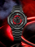 Ns Steel Strap Watch Black — Swuffy