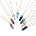 Crystal Stone Pendant Necklace — Swuffy