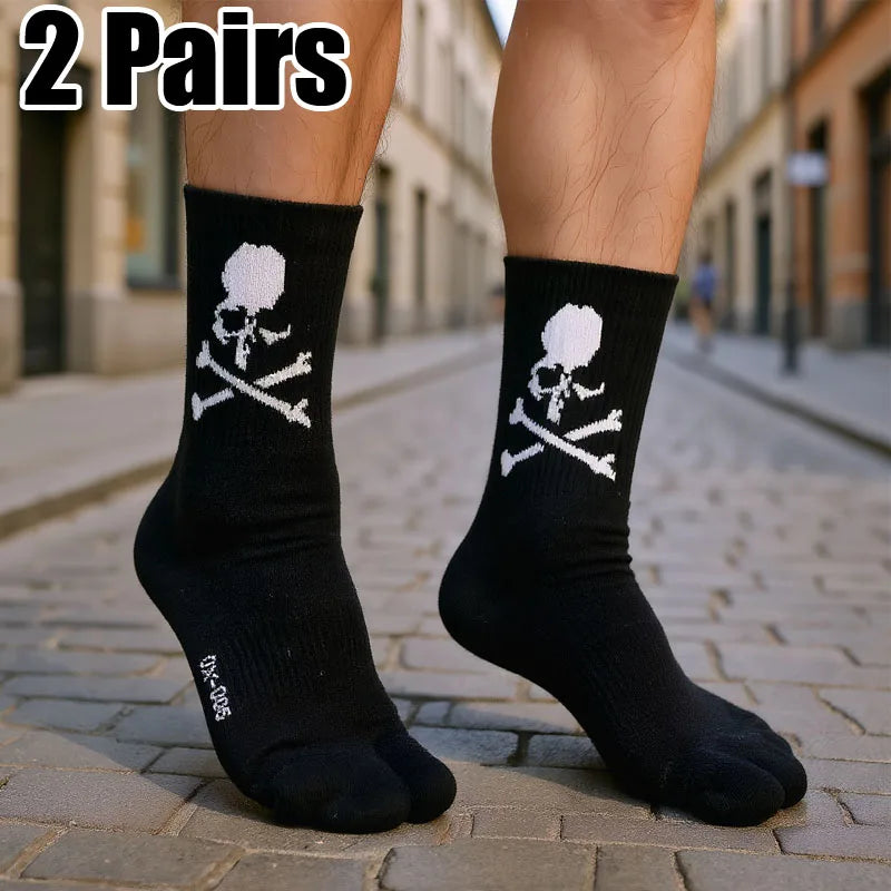 Socks Cotton White Black Socks — Swuffy