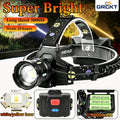 Super Bright Headlamp Batteries Power — Swuffy