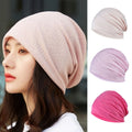 Solid Slouchy Cap Stacked Hat — Swuffy