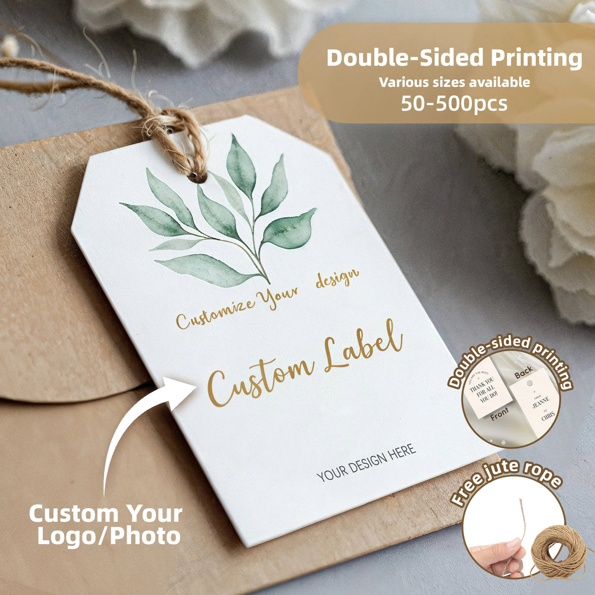 Custom Hang Tags Clothes Wedge — Swuffy