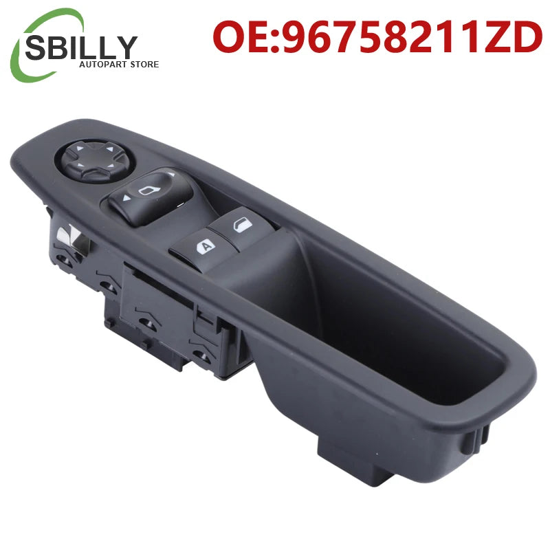 Nuvora 96758211Zd Car Power Window Switch Peugeot 208 — Nuvora