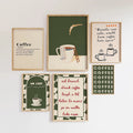 Frameless Coffee Shop Poster Coffee — Swuffy