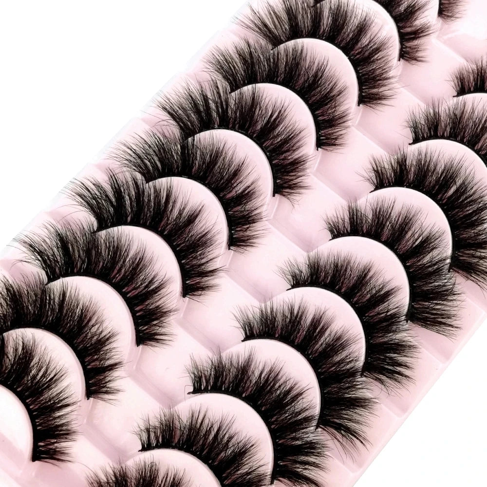 Natural Mink Lashes Soft False — Swuffy