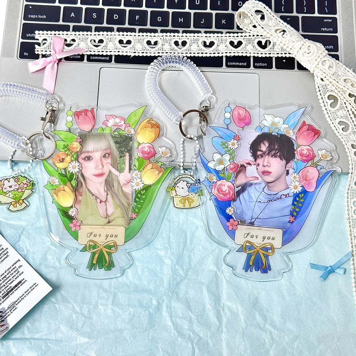 Minkys Flower Shape Inch Kpop — Swuffy