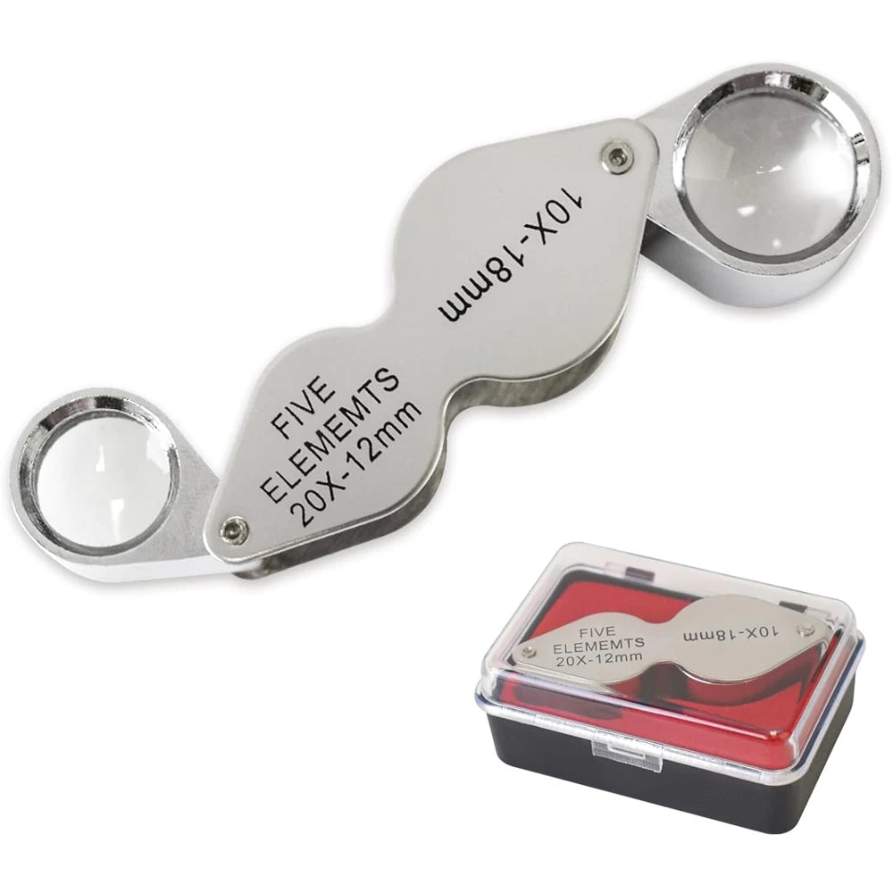 Jewelers Loupe Pocket Magnifying Glass — Swuffy