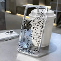 Musical Notes Clear Phone Case — Swuffy