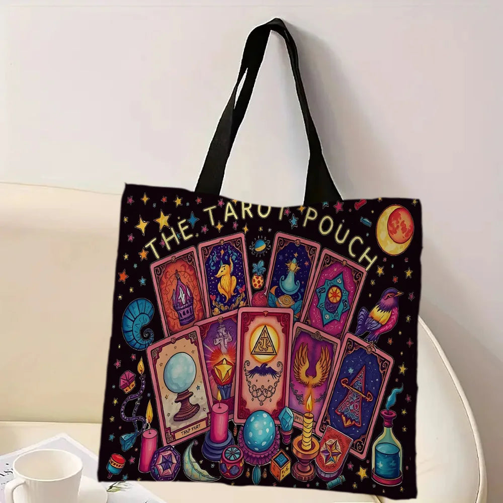 Tarot Pouch Vibrant Handbag Decorative — Swuffy