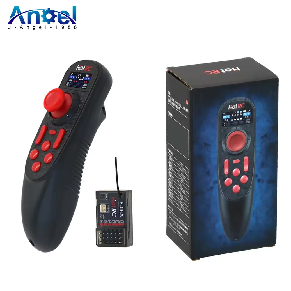 Nuvora Hotrc Ds-650 6Ch 4G Radio System Transmitter — Nuvora