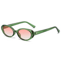 Retro Vintage Oval Sunglasses Woman — Swuffy
