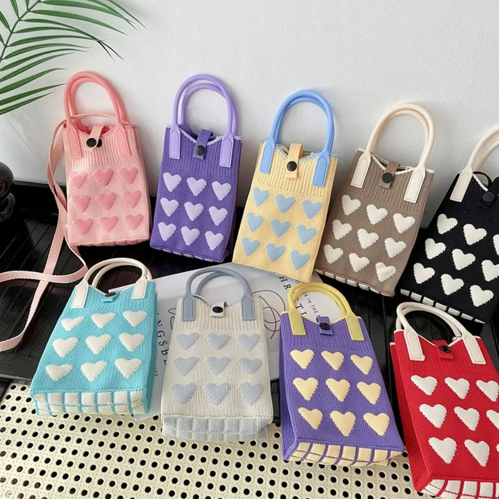 Knitted Mobile Phone Bag Female — Swuffy