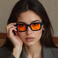 Sexy Square Sunglasses Black Sun — Swuffy