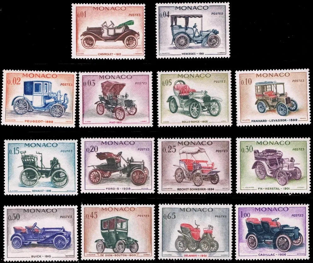 Monaco Post Stamps Car History — Swuffy