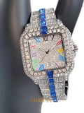 Iced-Out Men's Quartz Watch — Swuffy