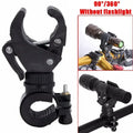 Bicycle Handlebar Flashlight Clip Rotating — Swuffy