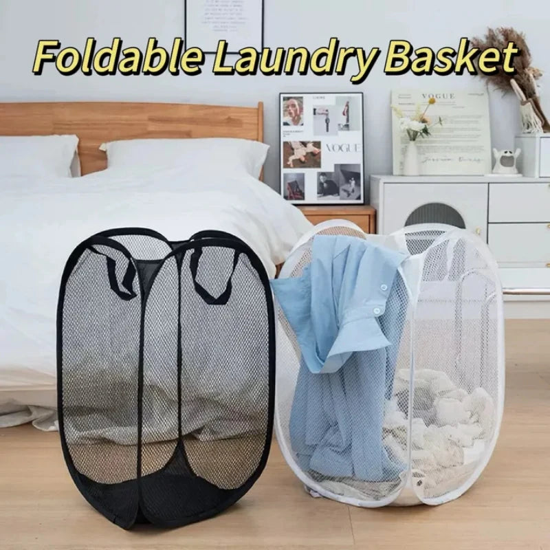 Folding Dirty Laundry Sorting Basket — Swuffy