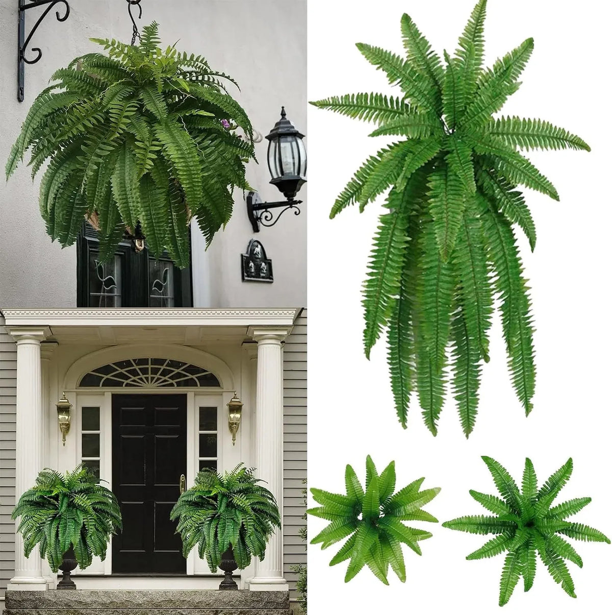 Artificial Fern Fake Plastic Plants — Swuffy