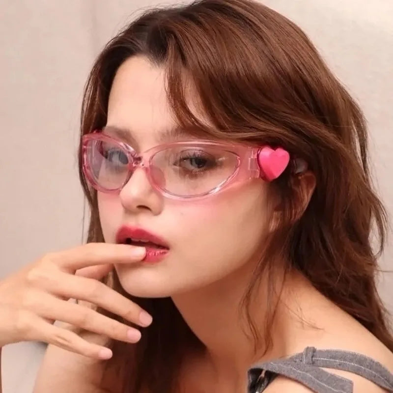Oval Sunglasses Funny Vintage Eyewear — Swuffy
