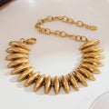 Stainless Steel Chunky Choker Bracelet — Swuffy