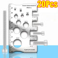 Screw Thread Pitch Gauge Ruler — Swuffy