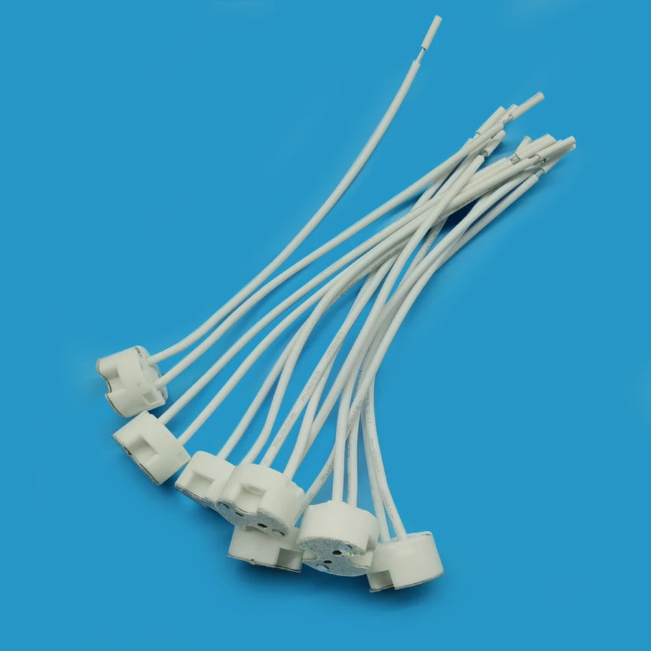 Nuvora G4 Lamp Holder Bulb Base Wire Ceramic — Nuvora