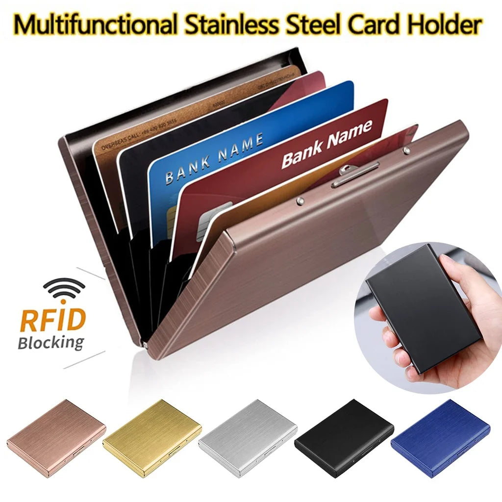 Aluminum Card Holder Wallet — Swuffy