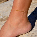 Stainless Steel Anklets Minimalist Trendy — Swuffy