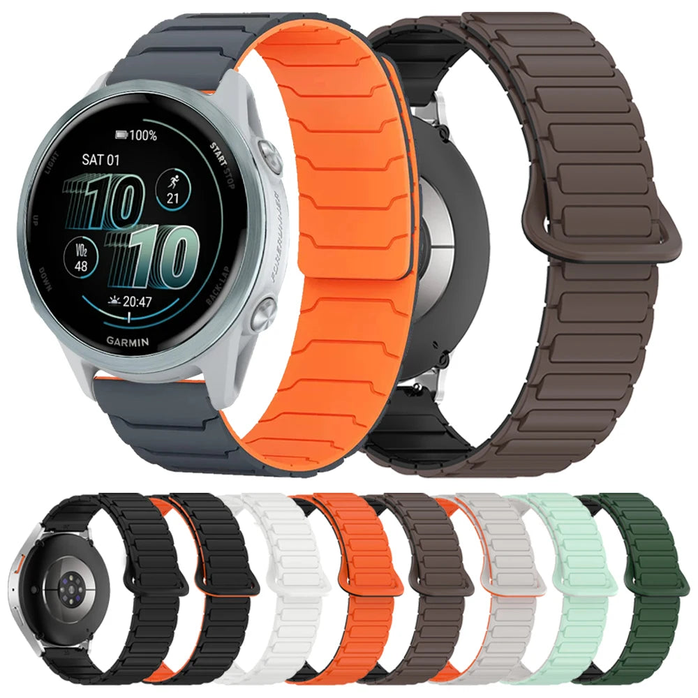 Magnetic Silicone Loop Strap Garmin — Swuffy