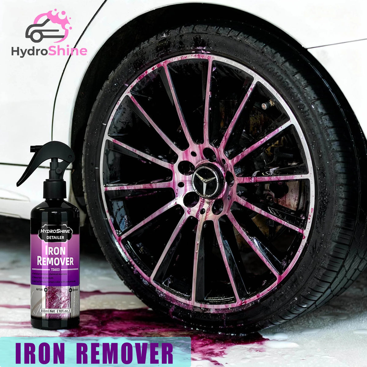 Hydroshine Iron Remover Car Detailing — Swuffy