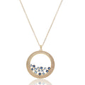 Elegant Circle Pendant Necklace — Swuffy