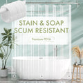 Lightweight Waterproof Clear Shower Curtain — Swuffy