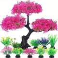 Aquarium Artificial Plastic Plants Decoration — Swuffy
