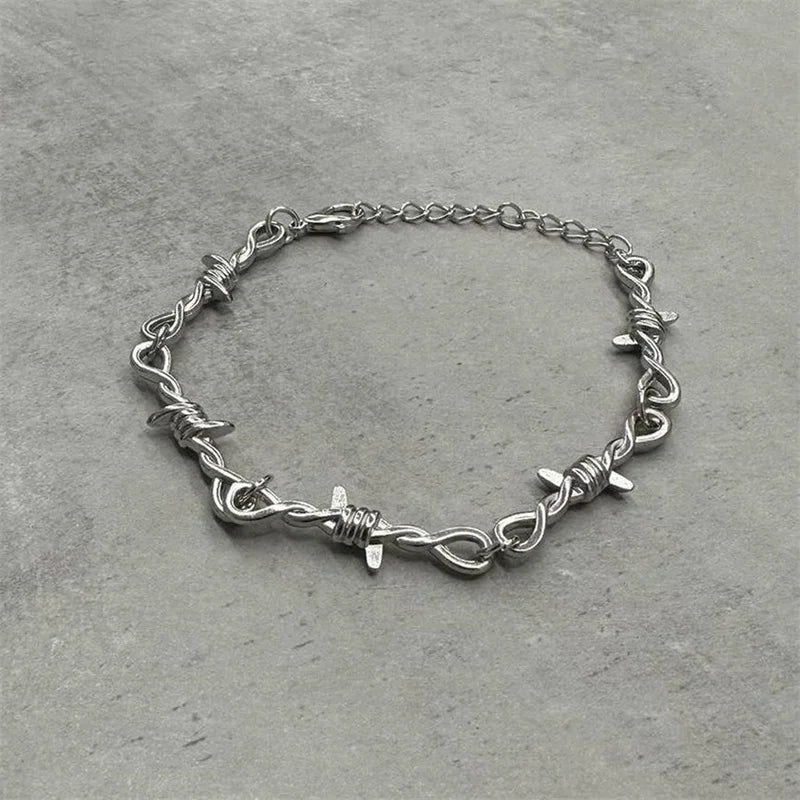 Barbed Wire Stainless Steel Bracelet — Swuffy