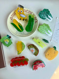 Veggie Fruit Claw Hair Clips — Swuffy
