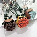 Pinecone Flower Ball Purse Hanging — Swuffy
