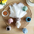 Braided Napkin Ring Handmade Braided — Swuffy