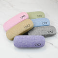 Glasses Case Linen Cloth Eyeglass — Swuffy