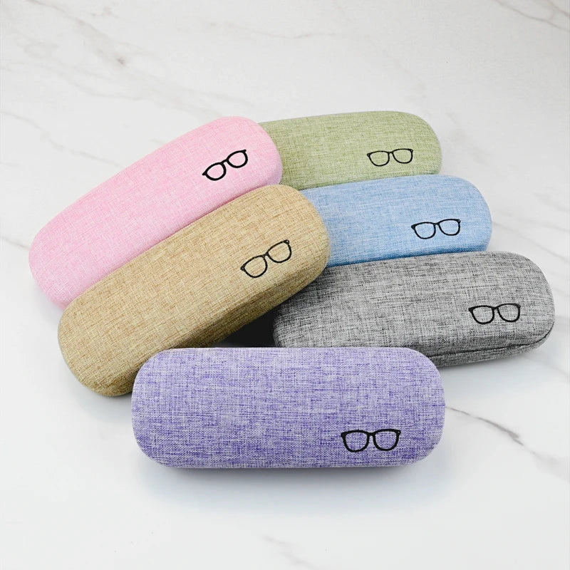 Glasses Case Linen Cloth Eyeglass — Swuffy
